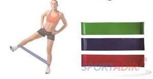 גומיות התנגדות  לטקס כחול בינוני + / latex bands