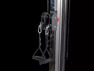 חצי כבל קרוס מבית VO2 לתרגילי פולי עליון/תחתון כפול + 72 ק"ג ספורט אדיר